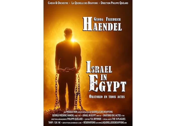 Illustration de l'événement : Haendel : Israel in Egypt - Orchestre & chœur de la Querelle des Bouffons