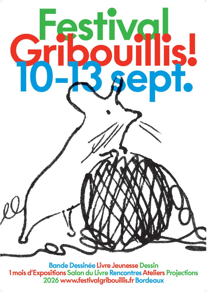 Illustration de l'événement : Festival Gribouillis ! (6e édition) - du 10 au 13 septembre 2026
