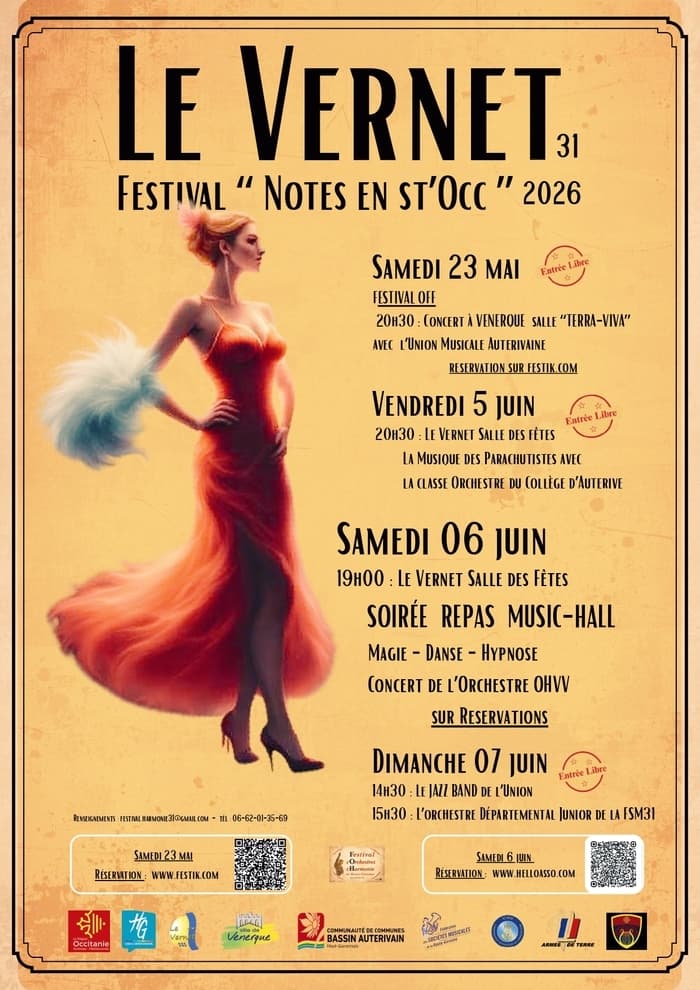 Illustration de l'événement : Festival Notes en St'Occ