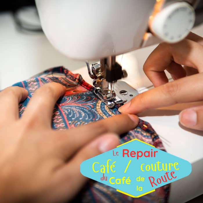Illustration de l'événement : Le repair café - couture du Café de la Route 🧵🪡