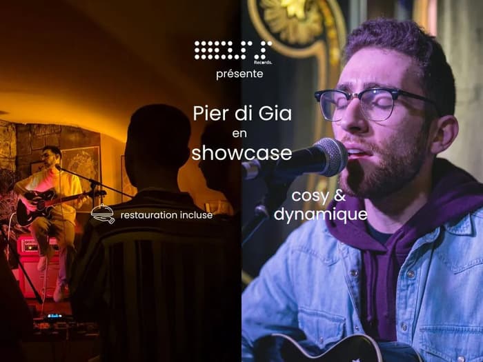 Illustration de l'événement : Concert pop avec Pier di Gia chez Rémi à Courbevoie – 20 juin 2026