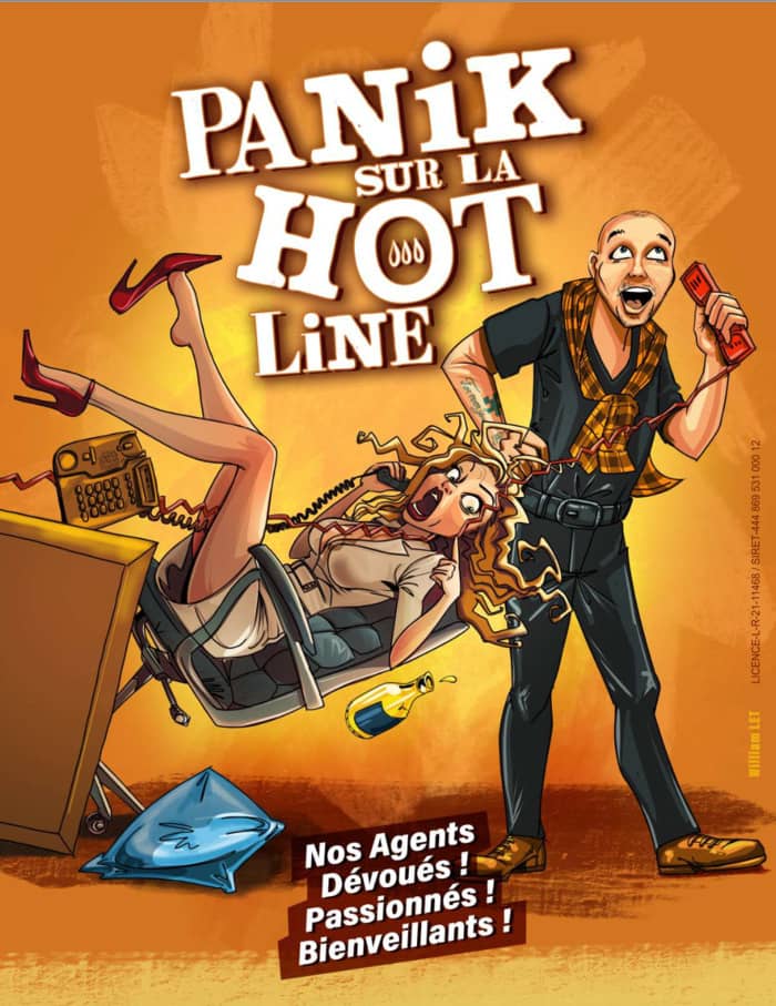 Illustration de l'événement : Panik sur la hotline