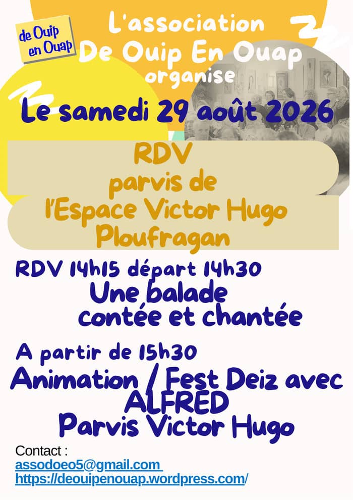 Illustration de l'événement : Balade contée et chantée, animation Fest Deiz