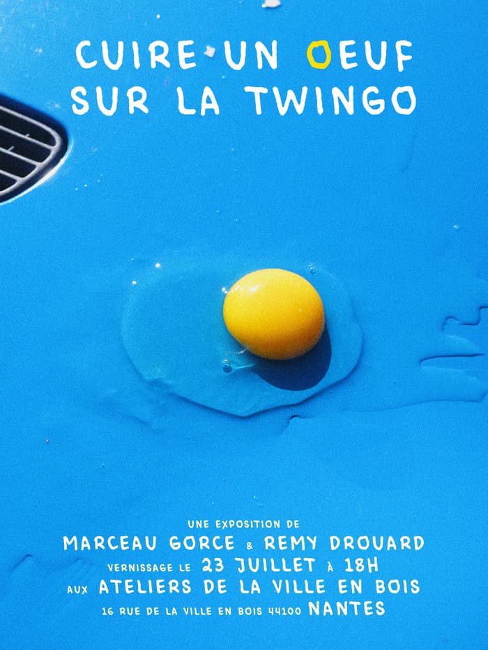 Illustration de l'événement : Cuire un oeuf sur la twingo