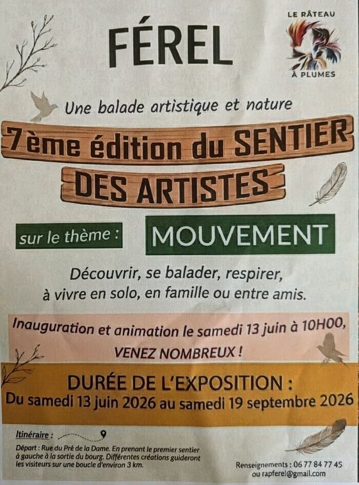 Illustration de l'événement : Le Sentier des artistes