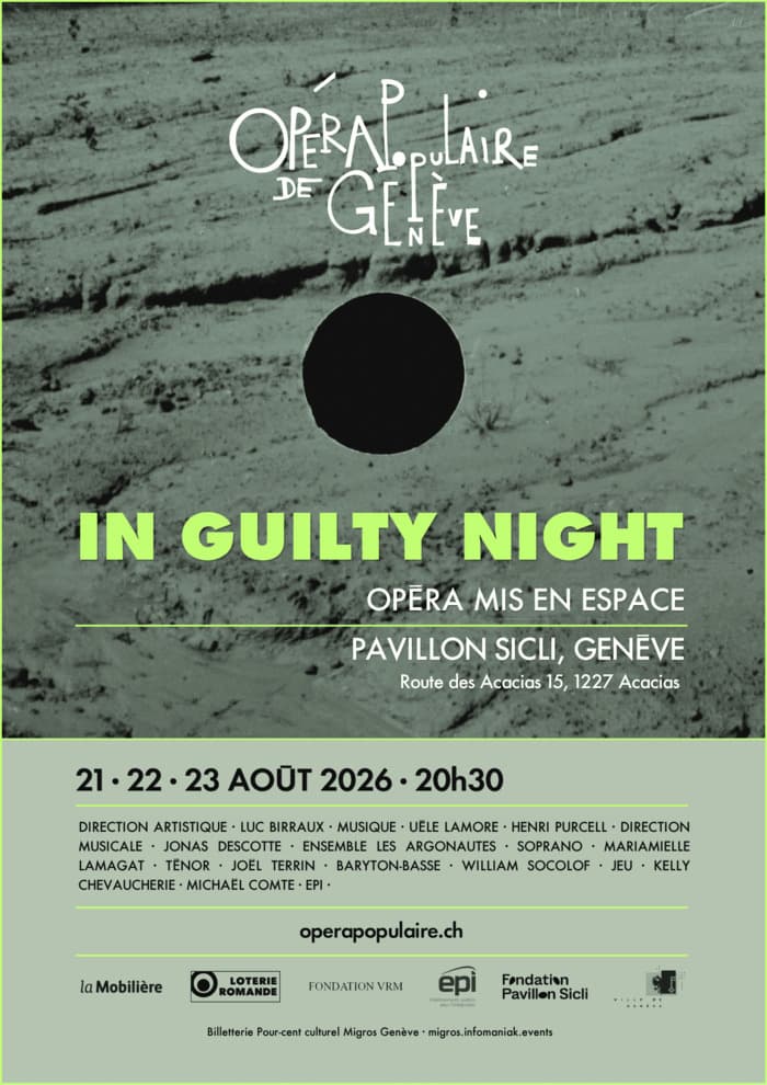 Illustration de l'événement : In Guilty Night - opéra mis en espace