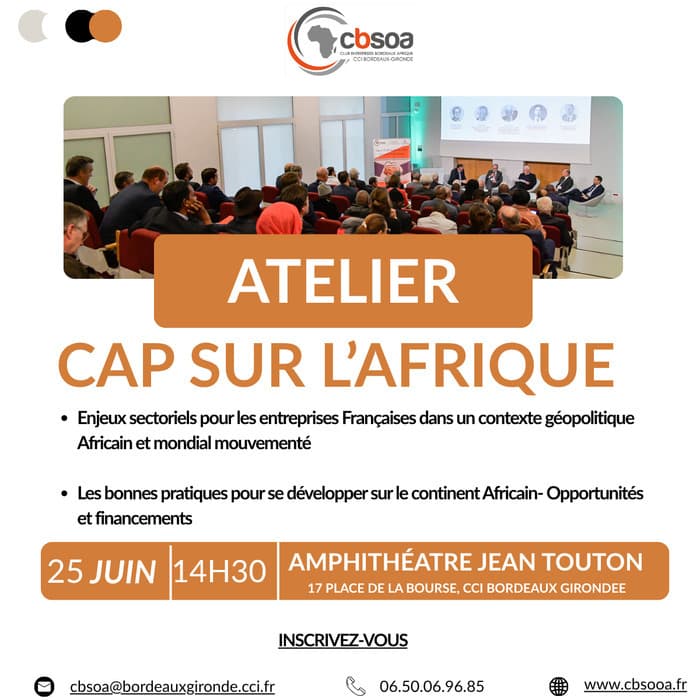 Illustration de l'événement : CAP SUR L'AFRIQUE