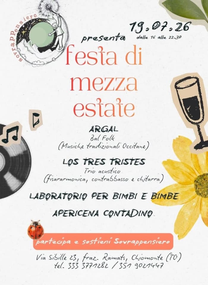 Illustration de l'événement : Festa di mezza estate