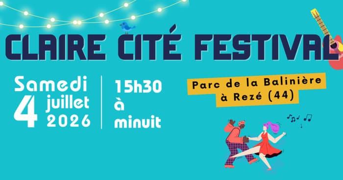 Illustration de l'événement : Festival Rezé – Claire Cité