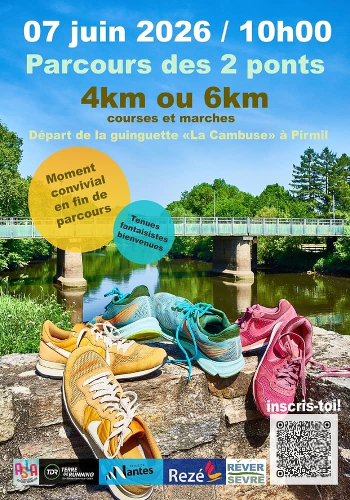 Illustration de l'événement : Parcours des Deux Ponts 2026 - Marche et course à pied