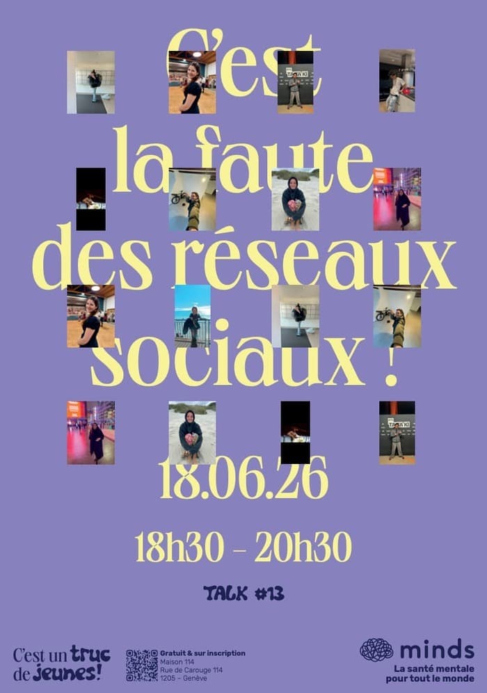 Illustration de l'événement : TALK - apéro débat : C’est la faute des réseaux sociaux !