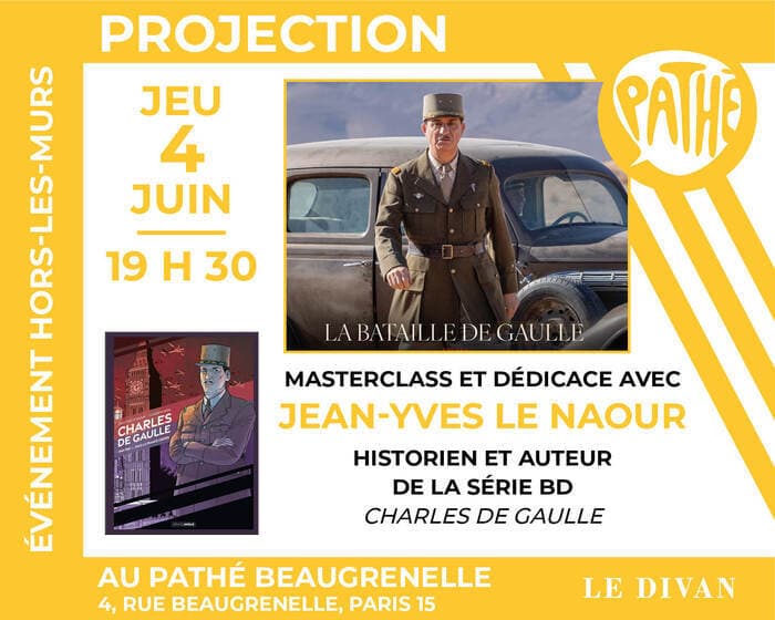 Illustration de l'événement : Événement hors-les-murs - Projection du film « La Bataille de Gaulle : l'âge de fer »