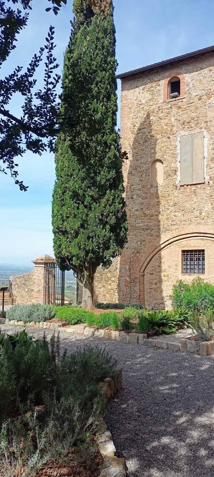 Illustration de l'événement : Du jardin de Bianello le regard se pose sur la plaine : un parcours entre panorama, histoire et paysage matildique