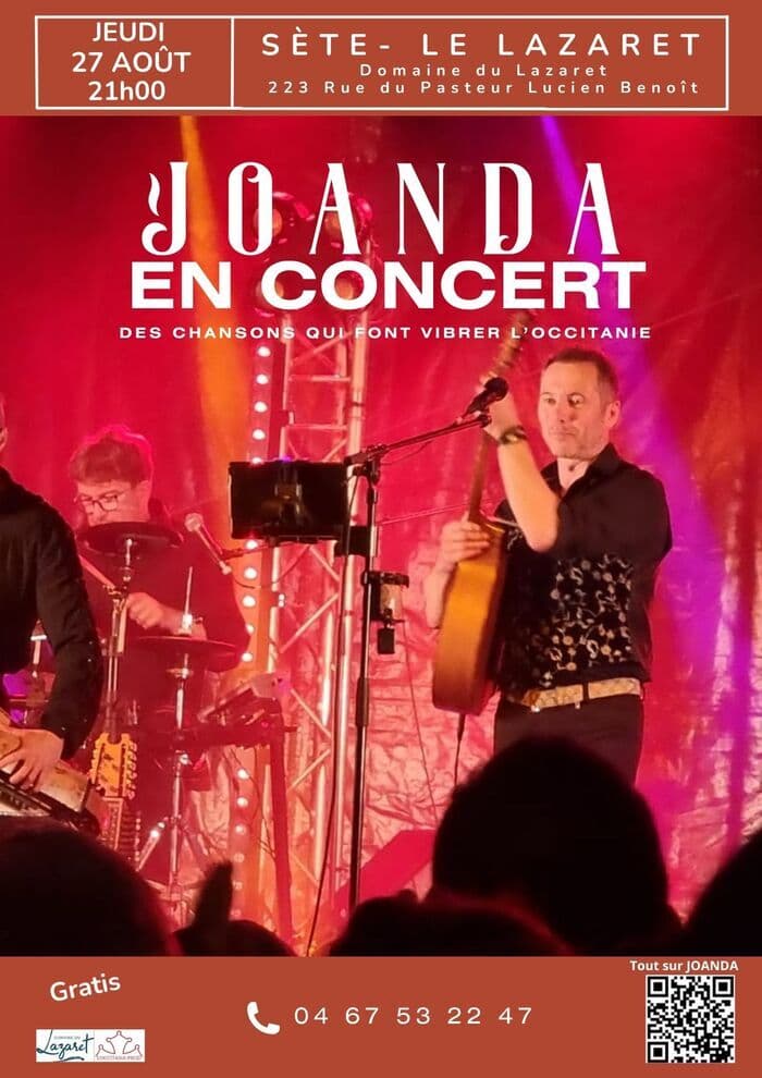 Illustration de l'événement : 1000 ans - Joanda en concert