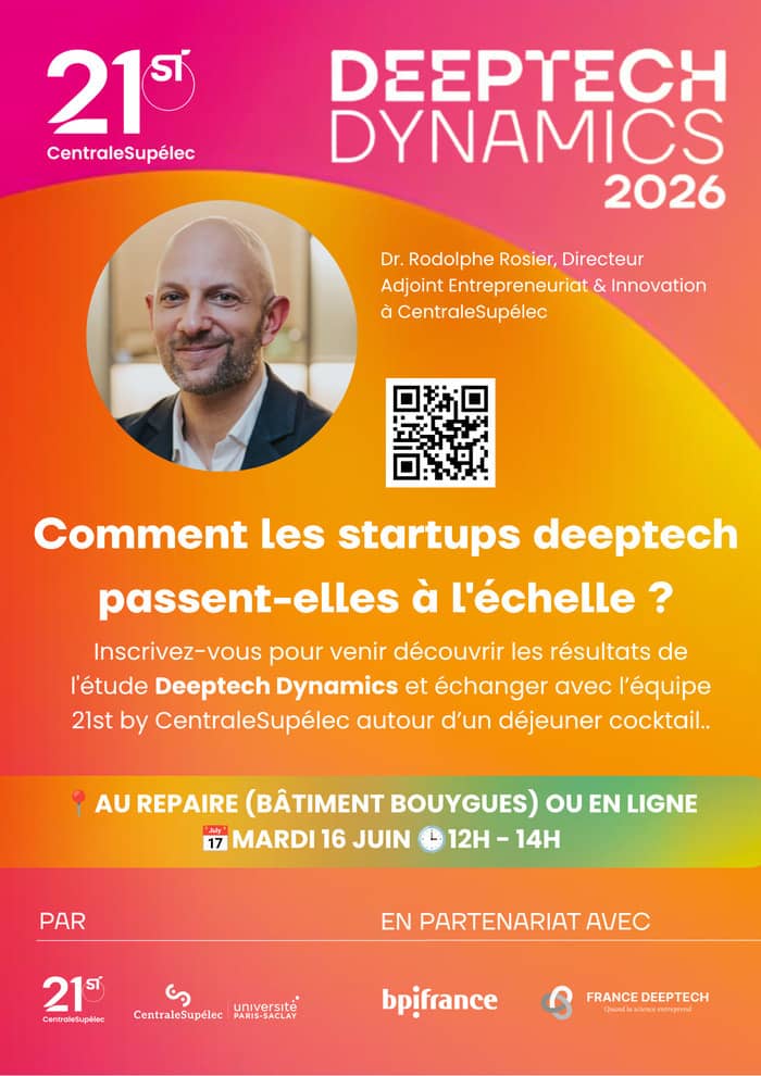 Illustration de l'événement : Présentation de l'étude Deeptech Dynamics