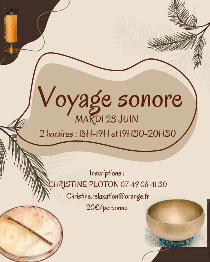 Illustration de l'événement : VOYAGE SONORE