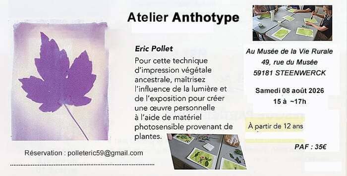 Illustration de l'événement : Atelier Anthotype
