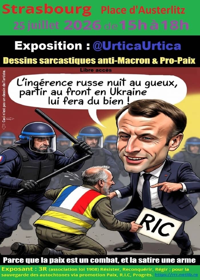 Illustration de l'événement : Expo @UrticaUrtica : "l’artiste contemporain qui dessina la décadence de l’occident !"