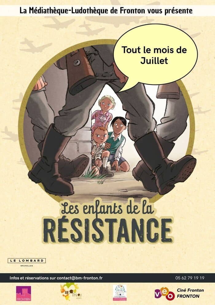 Illustration de l'événement : "Les Enfants de la Résistance" à l'honneur dans votre Médiathèque !