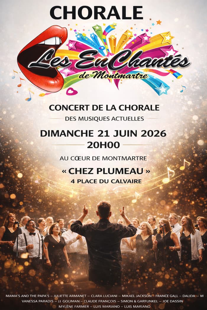 Illustration de l'événement : Chorale Les enchantés de Montmartre