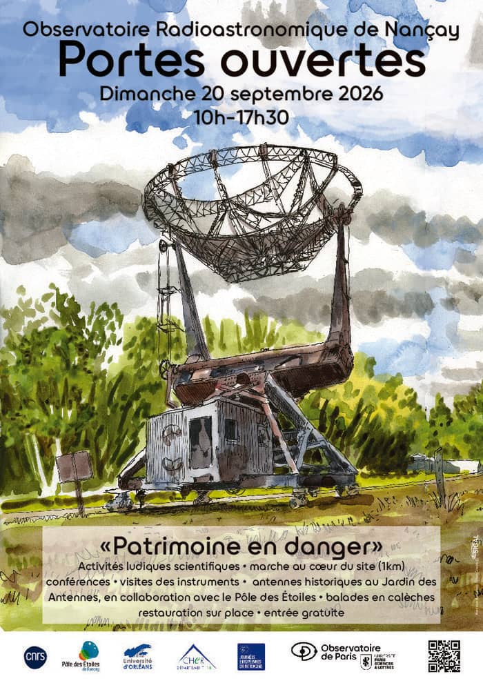 Illustration de l'événement : Portes ouvertes de l'Observatoire Radioastronomique