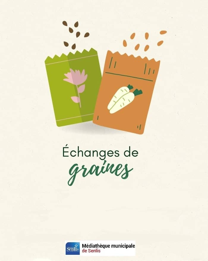 Illustration de l'événement : Permanence de la grainothèque à la médiathèque