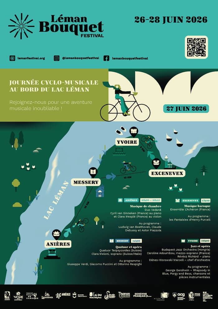 Illustration de l'événement : 4e édition du Léman Bouquet Festival du 26 au 28 juin 2026