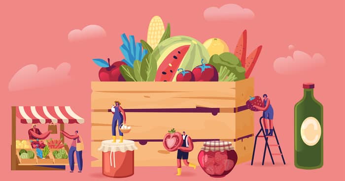 Illustration de l'événement : Marché des producteurs ferme de Baugé