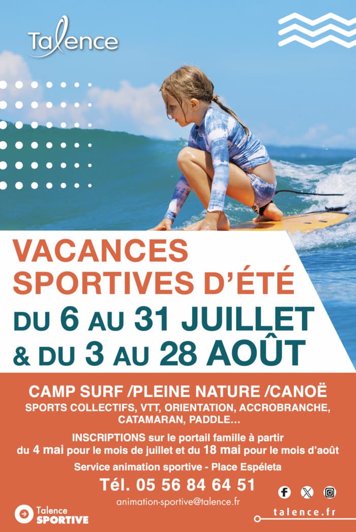 Illustration de l'événement : Vacances sportives d’été
