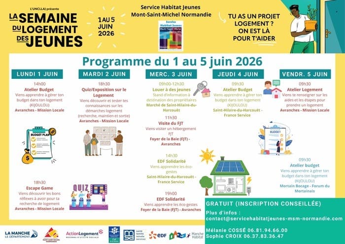 Illustration de l'événement : Le programme à Avranches, Mortain Bocage et Saint-Hilaire-du-Harcouët