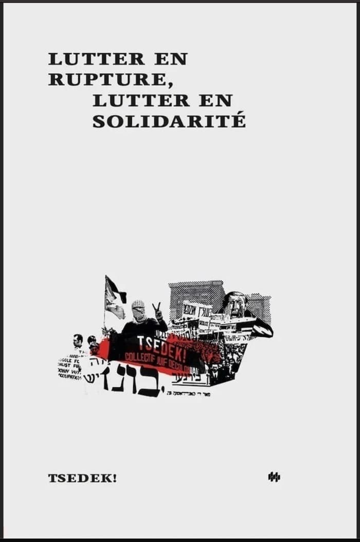 Illustration de l'événement : TSEDEK! en tournée autour du livre "LUTTER EN RUPTURE, LUTTER EN SOLIDARITÉ"