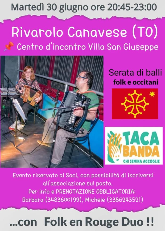 Illustration de l'événement : Serata di Balli Folk e Occitani