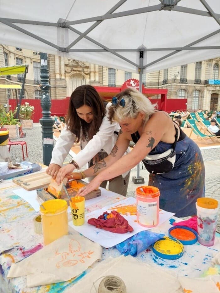 Illustration de l'événement : Atelier de sérigraphie