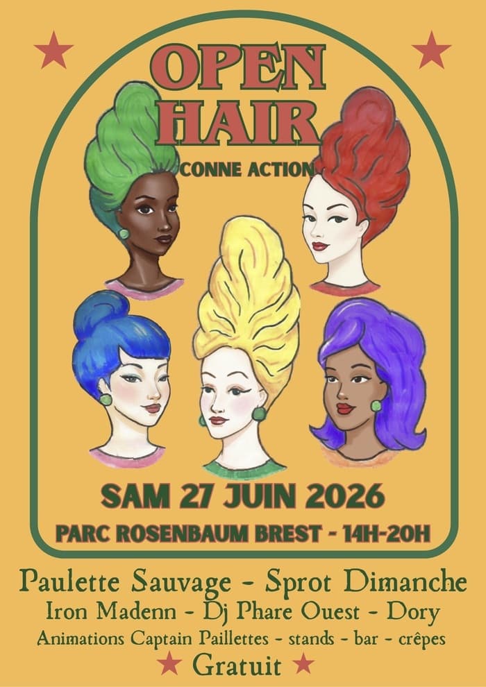 Illustration de l'événement : OPEN HAIR