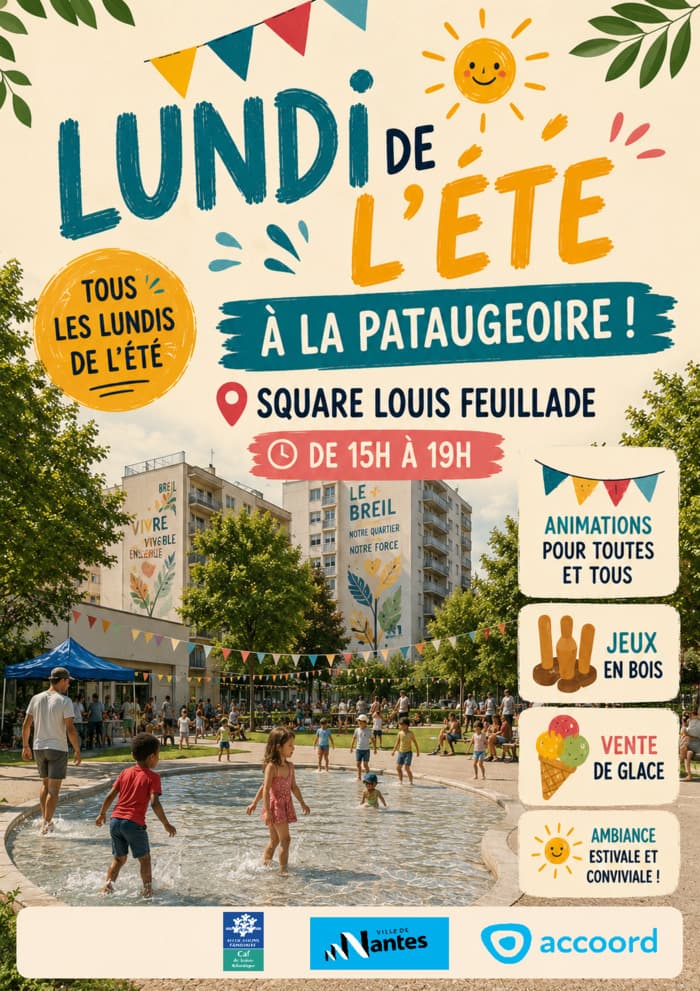 Illustration de l'événement : Lundi de l'été à la pataugeoire