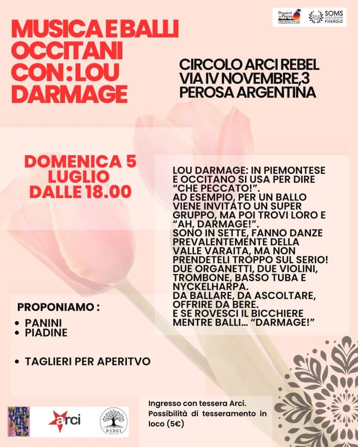 Illustration de l'événement : Balli Occitani con LOU DARMAGE