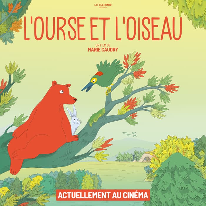 Illustration de l'événement : Ciné-P'tit Déj' : L'ourse et l'oiseau