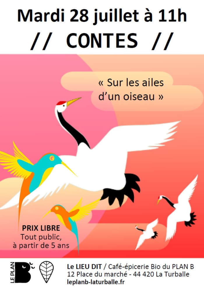 Illustration de l'événement : Contes : Sur les ailes d'un oiseau