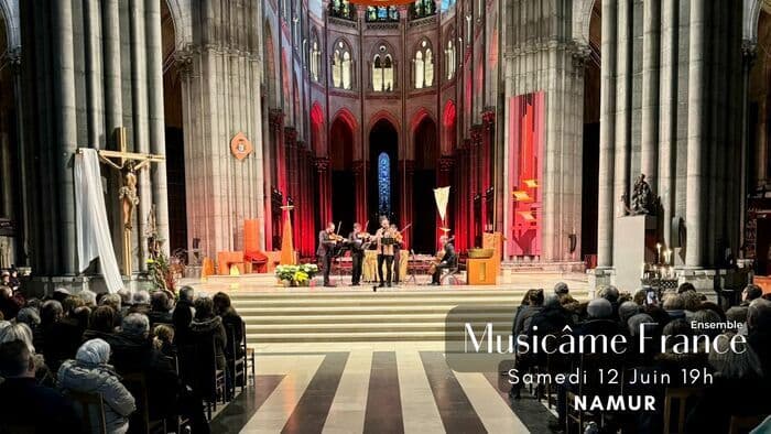 Illustration de l'événement : Concert à Namur : Ravel, Bach, Vivaldi, Cantemir, Rachmaninov, Puccini, Saint-Saëns