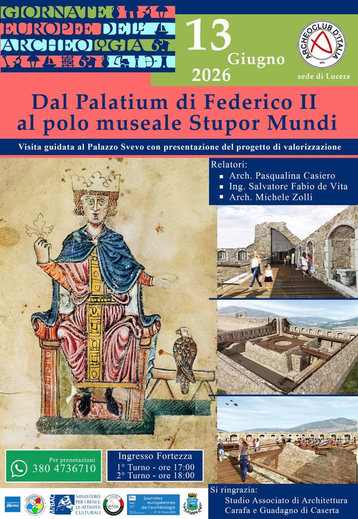 Illustration de l'événement : Du palais de Frédéric II au musée Stupor Mundi