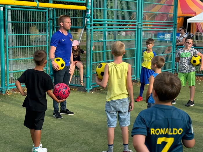 Illustration de l'événement : Show & Atelier Football Freestyle