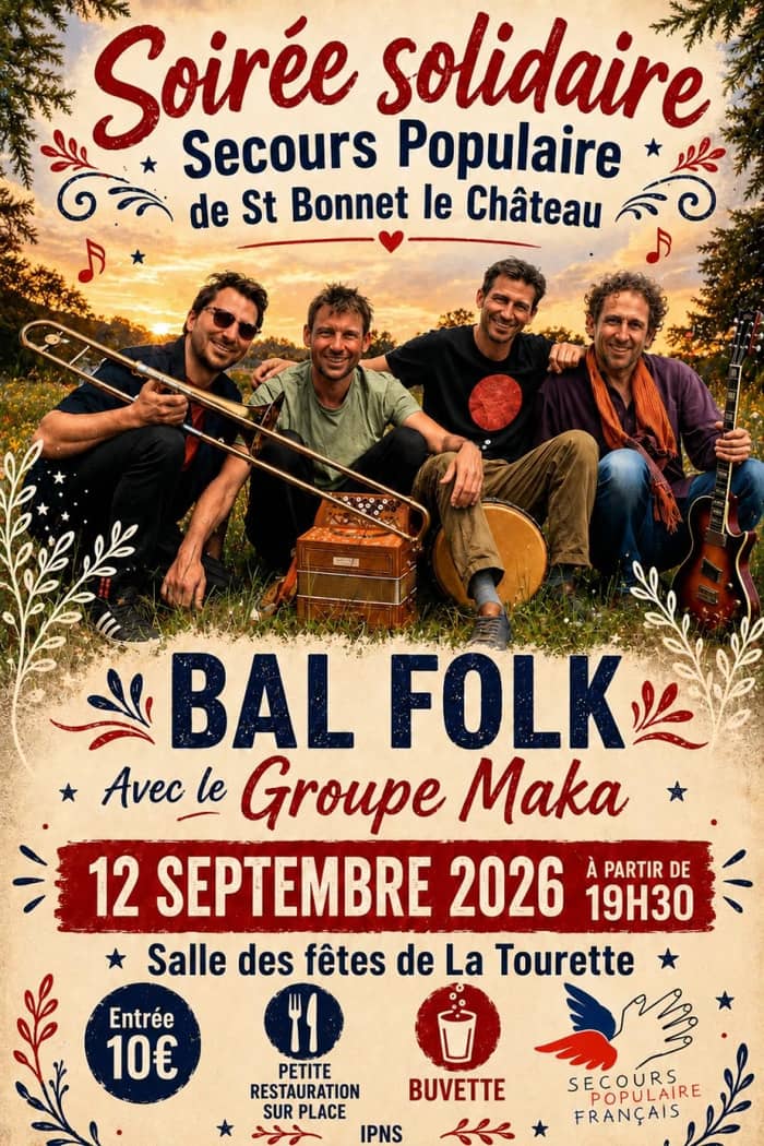 Illustration de l'événement : Bal folk solidaire du Secours populaire