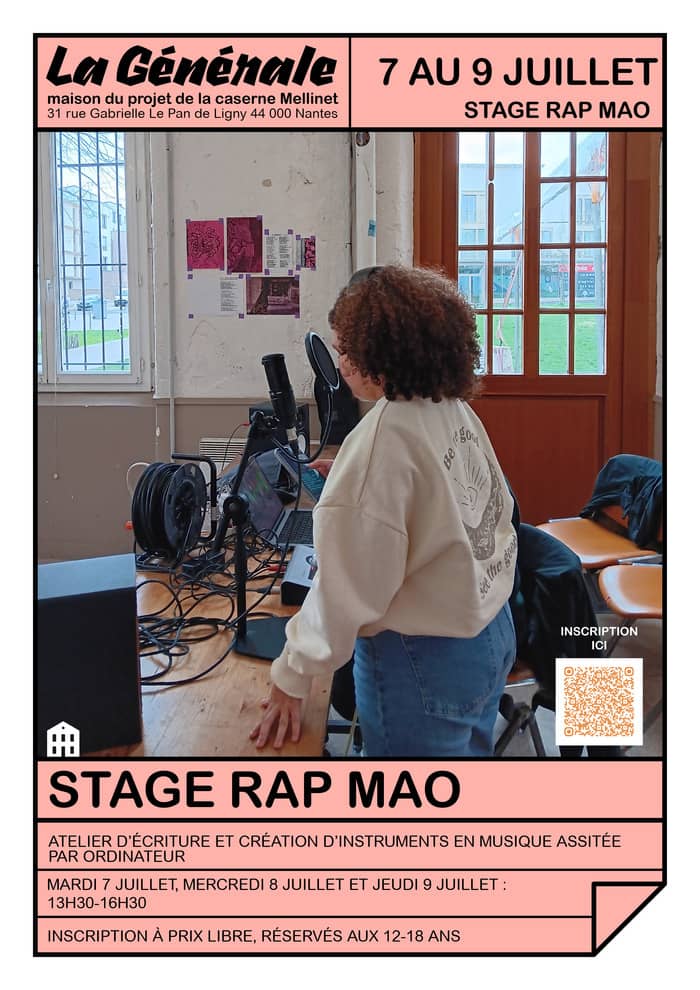 Illustration de l'événement : STAGE Fabrik ton rap - KDX Rap'n'son