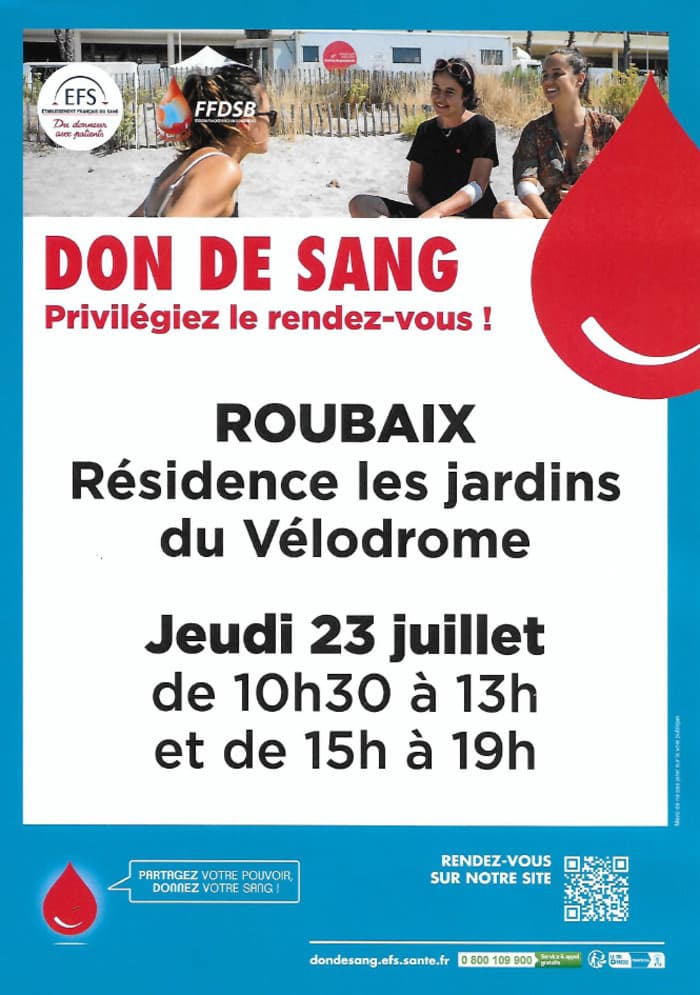 Illustration de l'événement : Don du sang