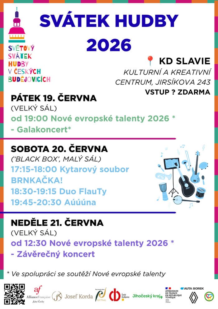 Illustration de l'événement : Svatek hudby Ceske Budejovice !