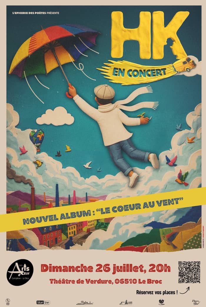 Illustration de l'événement : 26 juillet 2026 - HK en concert au Broc (06)