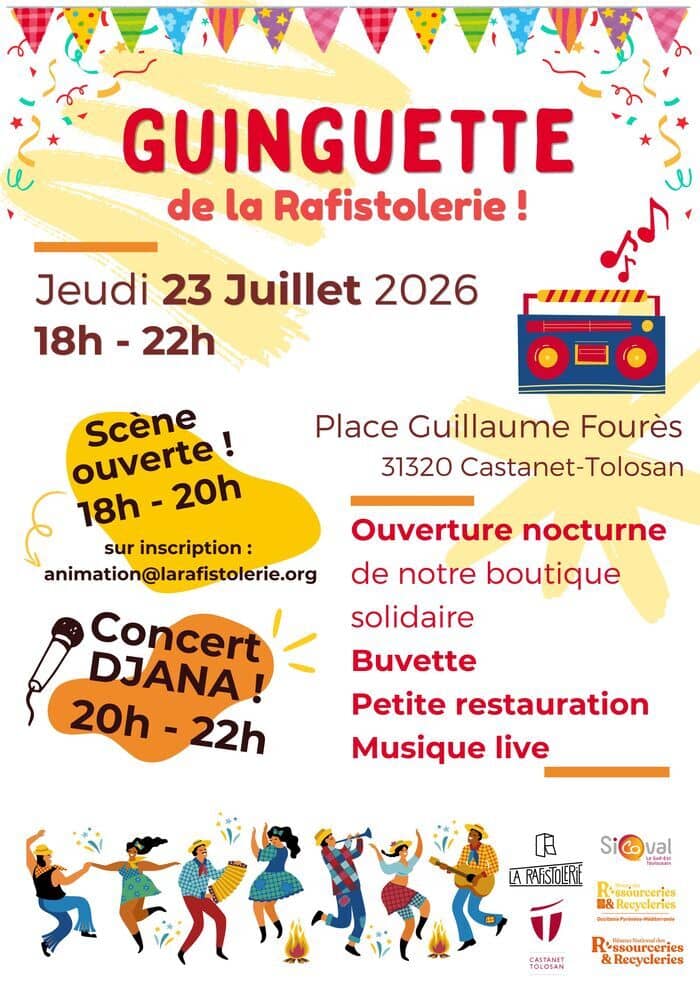 Illustration de l'événement : Guinguette de la Rafistolerie
