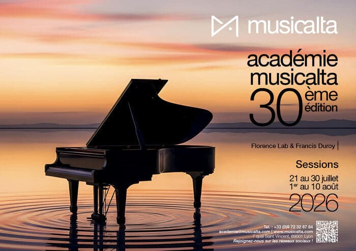 Illustration de l'événement : Stage de musique été 2026 !