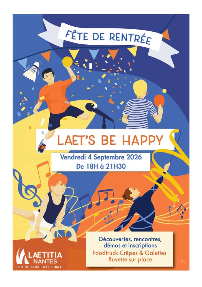 Illustration de l'événement : Laet's Be Happy 2026