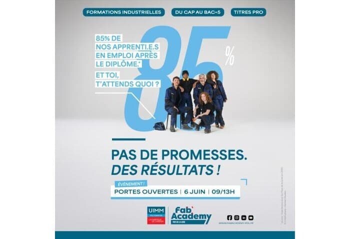 Illustration de l'événement : Portes ouvertes à la Fab’Academy - Formation industrielle